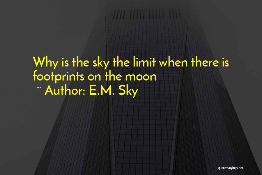 Sky Limit Quotes By E.M. Sky