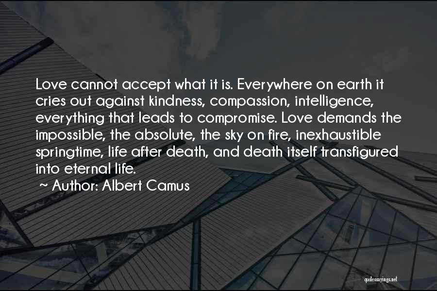 Sky On Fire Quotes By Albert Camus