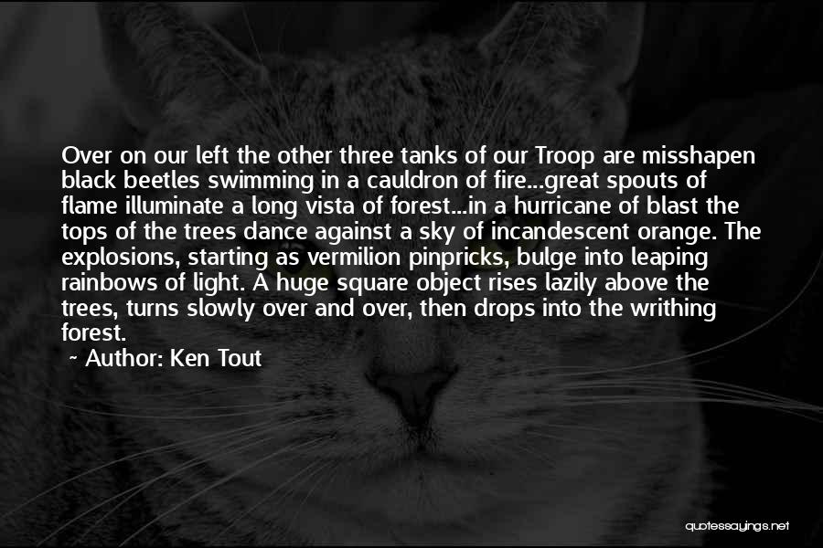 Sky On Fire Quotes By Ken Tout