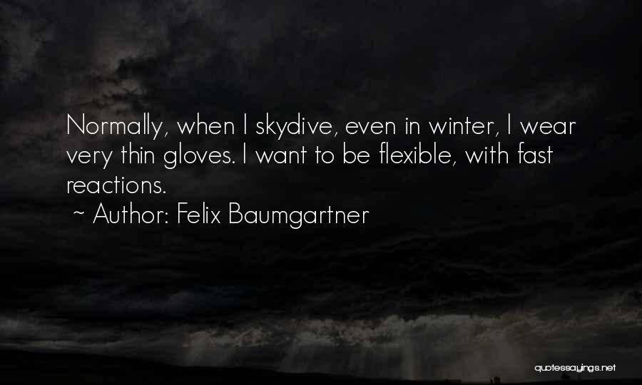 Skydive Quotes By Felix Baumgartner