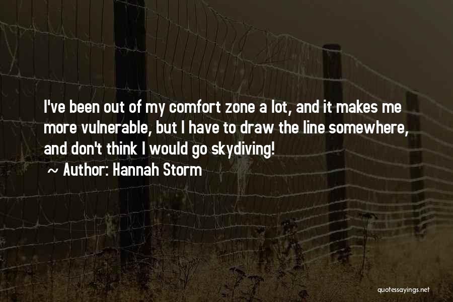 Skydiving Quotes By Hannah Storm