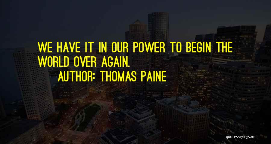 Skyuma Quotes By Thomas Paine