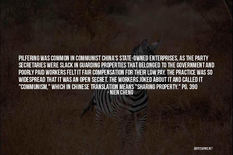 Slack Quotes By Nien Cheng Slack Quotes By Nien Cheng