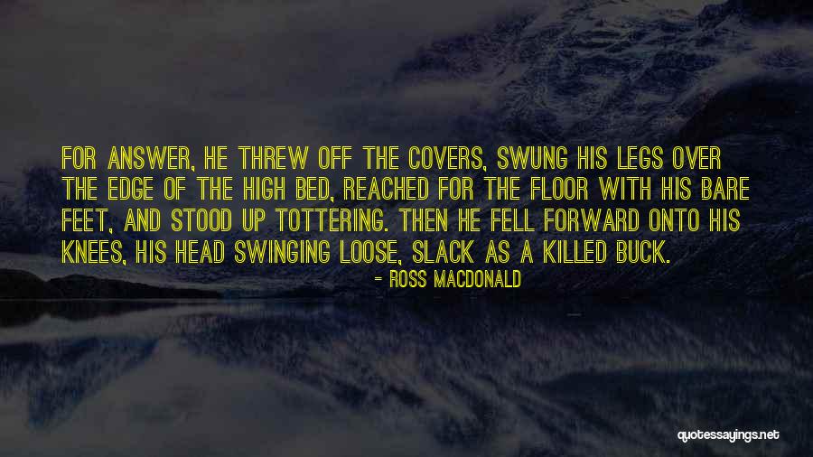 Slack Quotes By Ross Macdonald