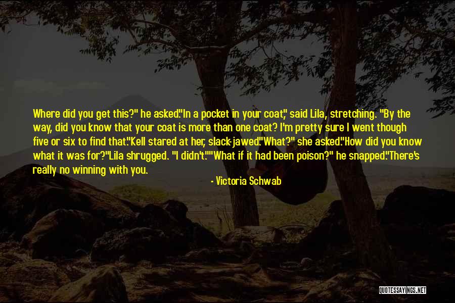 Slack Quotes By Victoria Schwab