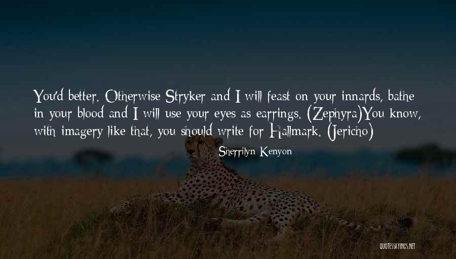 Slacore Quotes By Sherrilyn Kenyon Slacore Quotes By Sherrilyn Kenyon