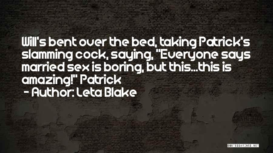 Slamming Quotes By Leta Blake