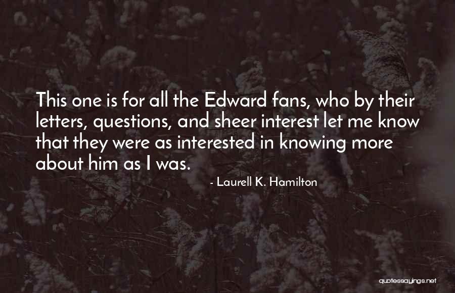 Slanci Youtube Quotes By Laurell K. Hamilton