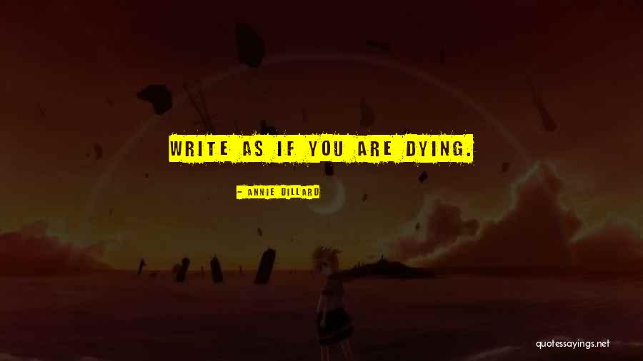 Slap Down Loomian Quotes By Annie Dillard