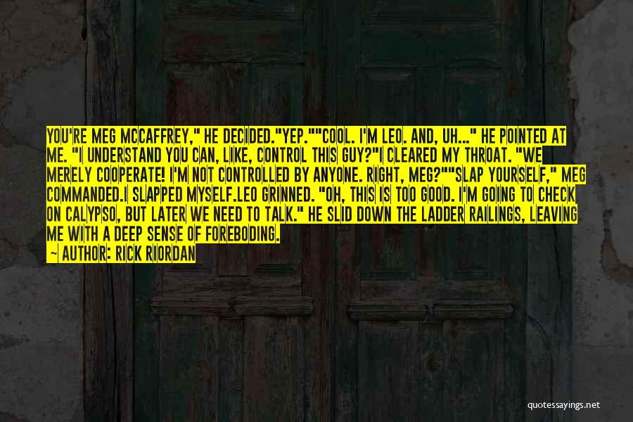 Slap Down Quotes By Rick Riordan