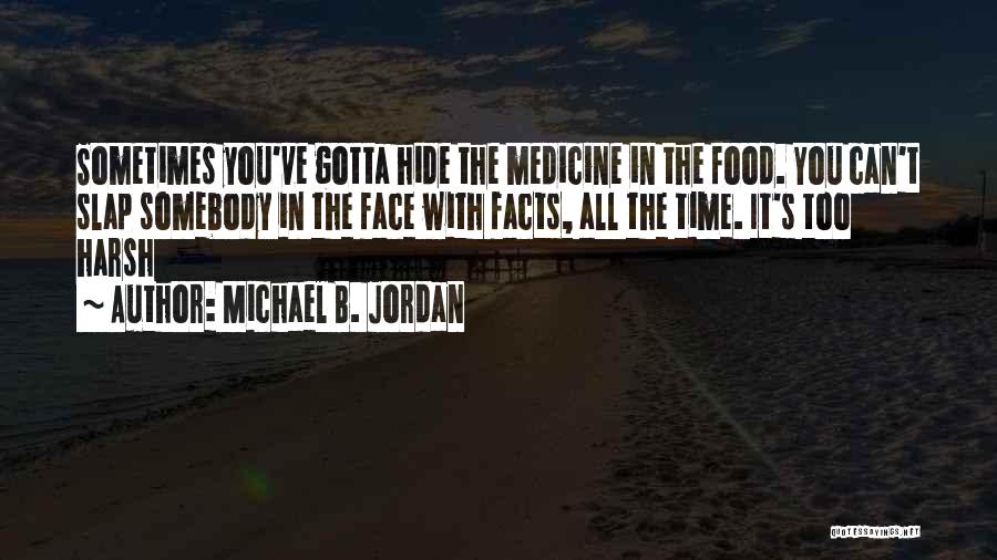 Slap In The Face Quotes By Michael B. Jordan