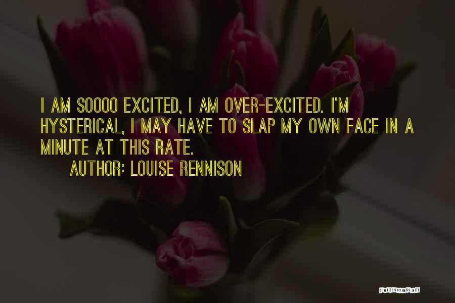 Slap Quotes By Louise Rennison