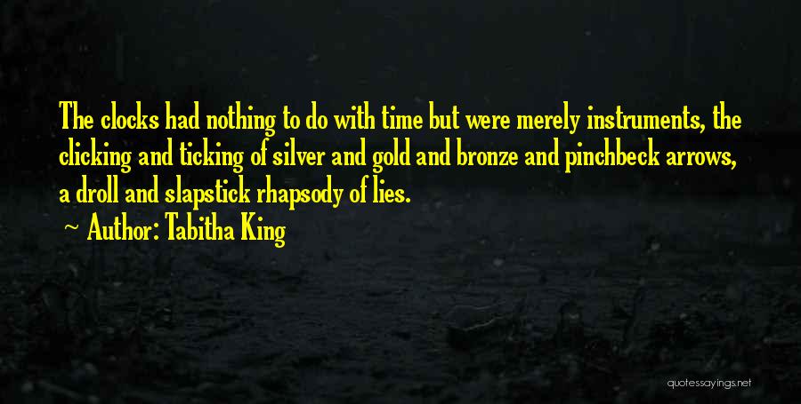 Slapstick Quotes By Tabitha King