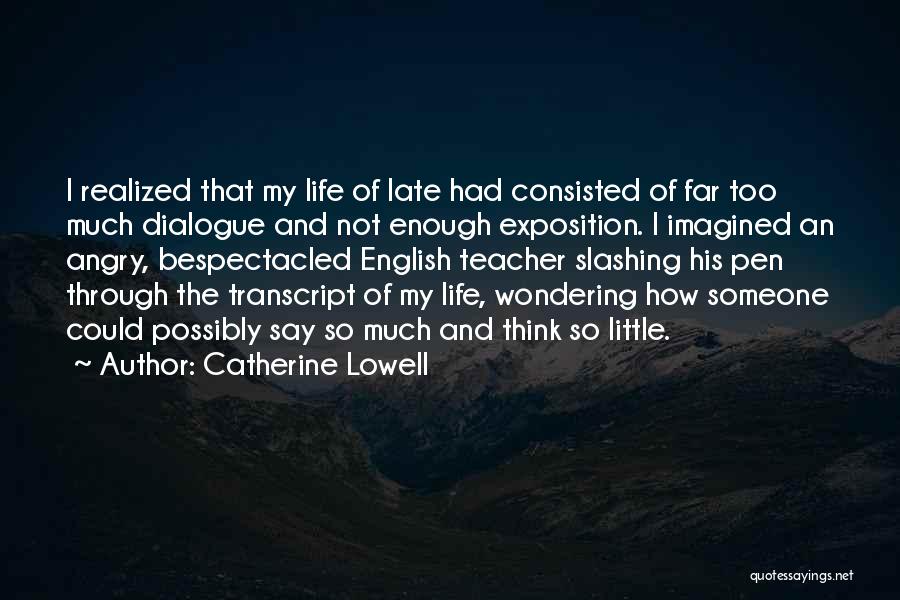 Slashing Quotes By Catherine Lowell