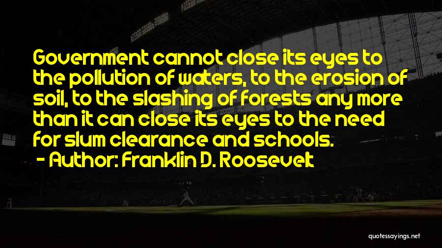 Slashing Quotes By Franklin D. Roosevelt