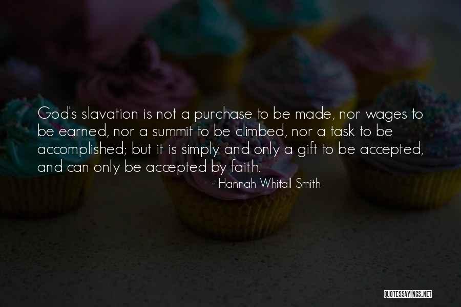 Slavation Quotes By Hannah Whitall Smith Slavation Quotes By Hannah Whitall Smith