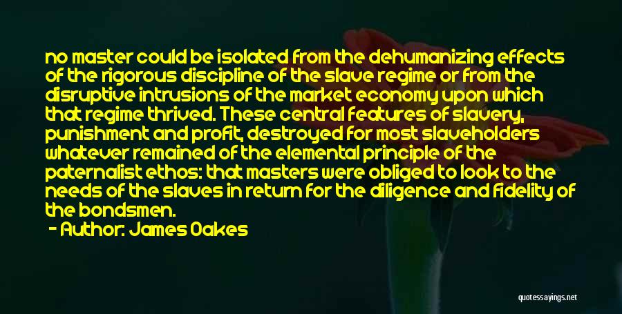 Slave Quotes By James Oakes