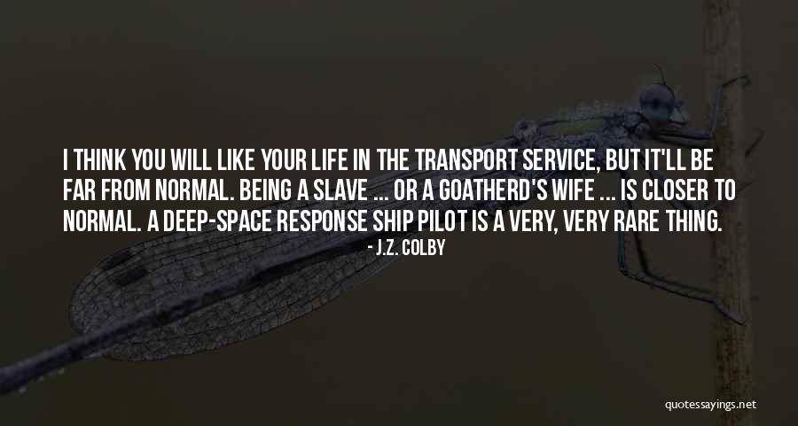 Slave Ship Quotes By J.Z. Colby