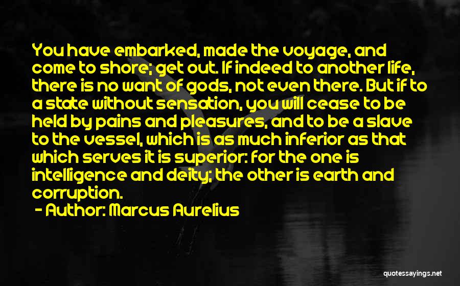 Slave To Sensation Quotes By Marcus Aurelius