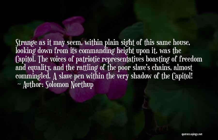 Slavery And Freedom Quotes By Solomon Northup