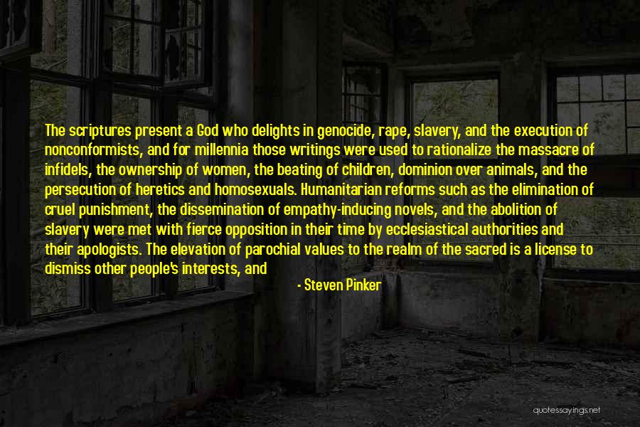 Slavery And Religion Quotes By Steven Pinker Slavery And Religion Quotes By Steven Pinker