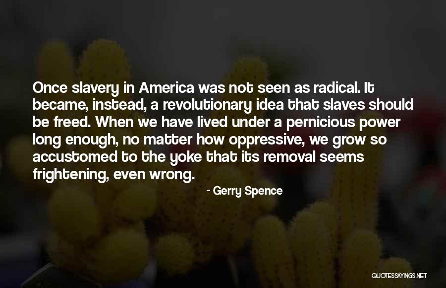 Slavery In America Quotes By Gerry Spence