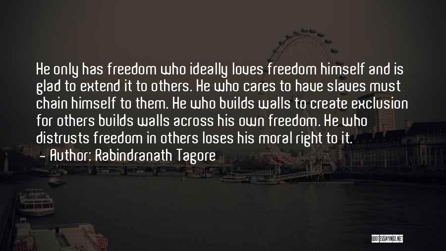Slaves Freedom Quotes By Rabindranath Tagore