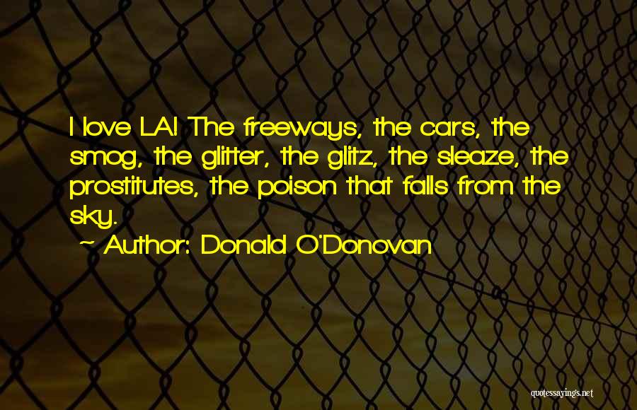 Sleaze Quotes By Donald O'Donovan