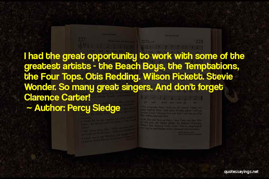 Sledge Quotes By Percy Sledge