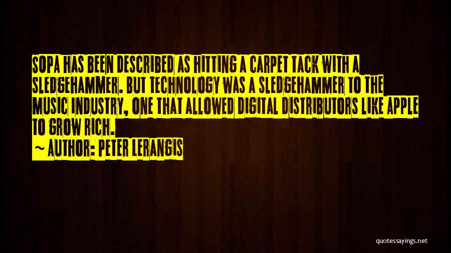 Sledgehammer Quotes By Peter Lerangis