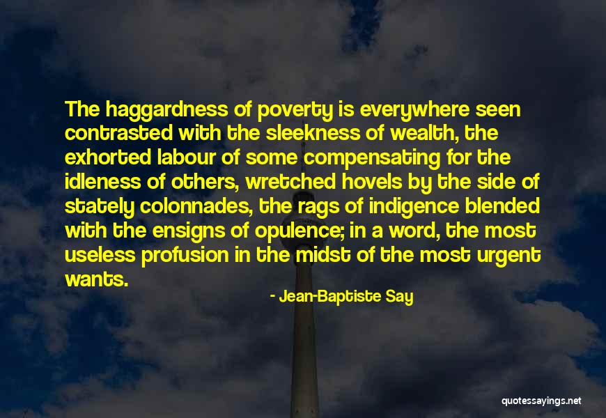 Sleekness Quotes By Jean-Baptiste Say Sleekness Quotes By Jean-Baptiste Say
