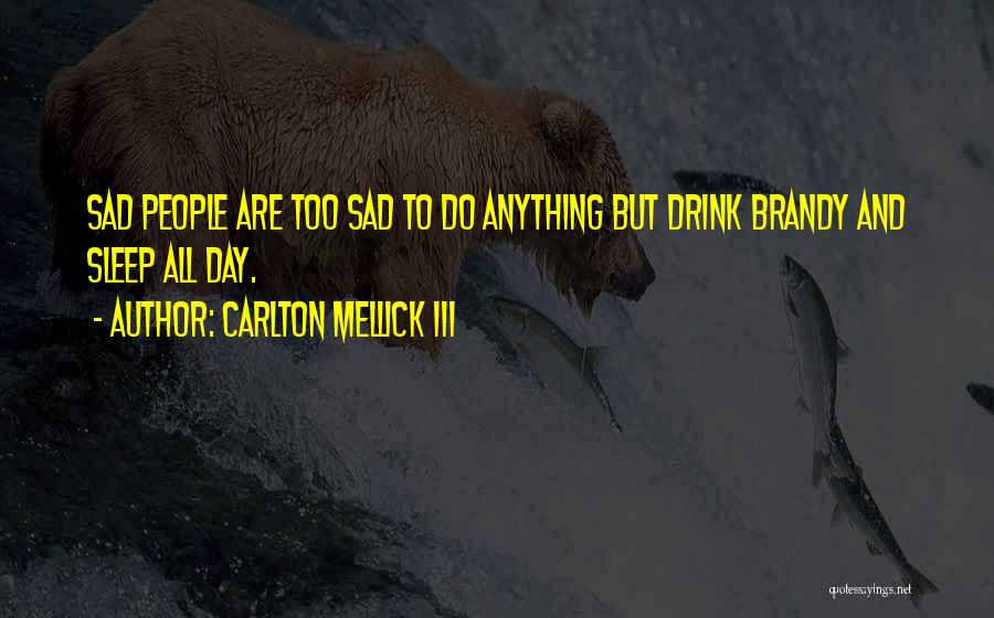 Sleep All Day Quotes By Carlton Mellick III