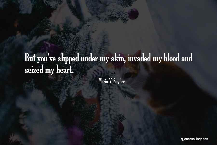 Sleep Alley Quotes By Maria V. Snyder