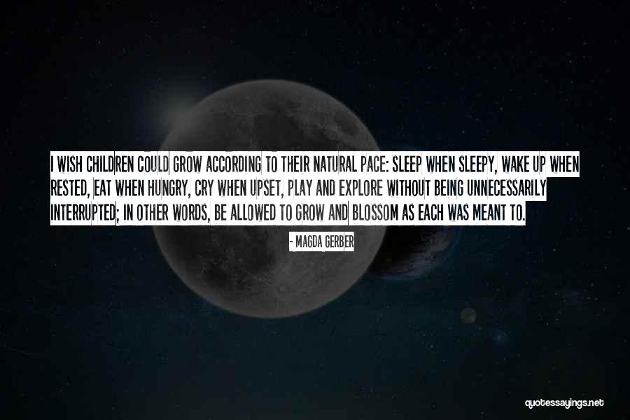 Sleep And Children Quotes By Magda Gerber Sleep And Children Quotes By Magda Gerber