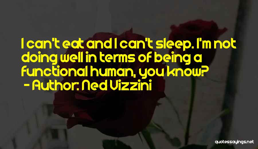 Sleep And Depression Quotes By Ned Vizzini
