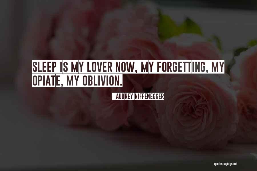Sleep And Forgetting Quotes By Audrey Niffenegger Sleep And Forgetting Quotes By Audrey Niffenegger