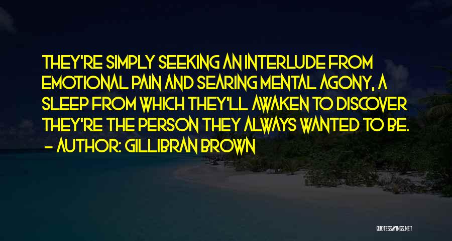 Sleep And Health Quotes By Gillibran Brown