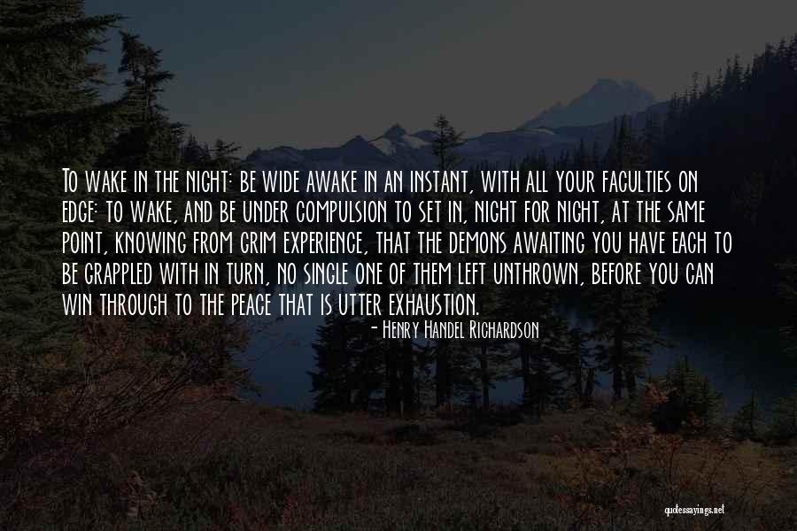 Sleep And Peace Quotes By Henry Handel Richardson Sleep And Peace Quotes By Henry Handel Richardson