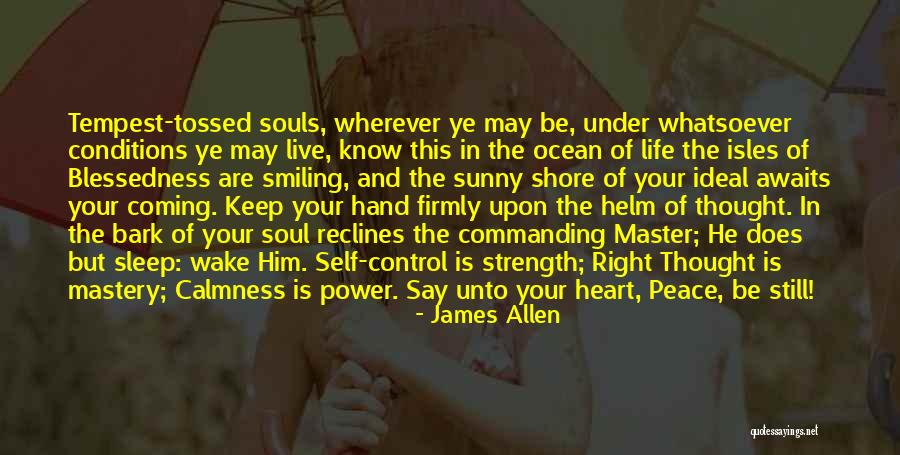 Sleep And Peace Quotes By James Allen Sleep And Peace Quotes By James Allen