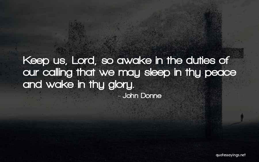 Sleep And Peace Quotes By John Donne Sleep And Peace Quotes By John Donne