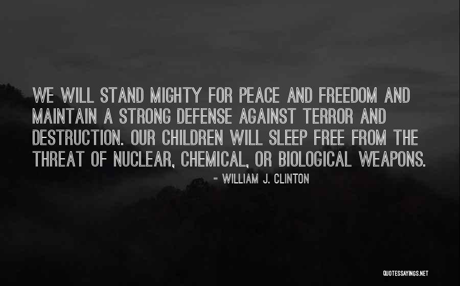 Sleep And Peace Quotes By William J. Clinton Sleep And Peace Quotes By William J. Clinton