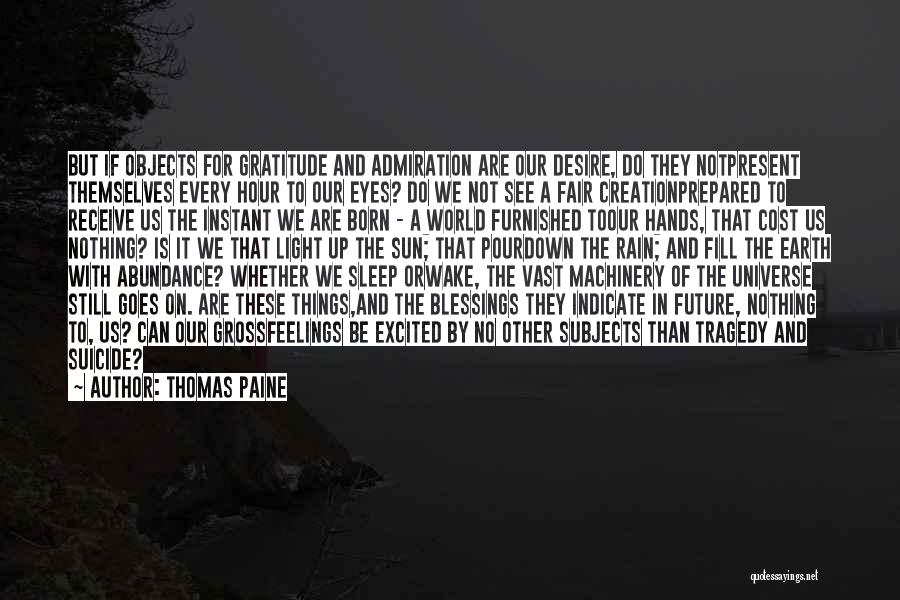 Sleep And Rain Quotes By Thomas Paine