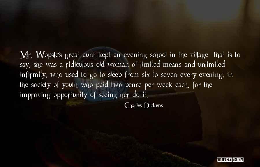 Sleep And School Quotes By Charles Dickens Sleep And School Quotes By Charles Dickens