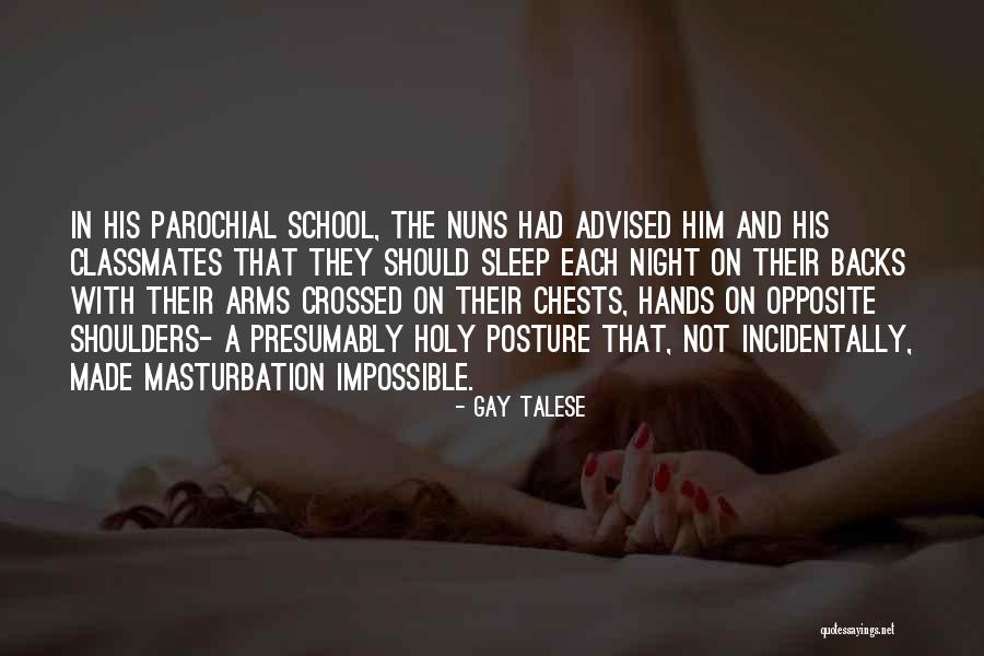 Sleep And School Quotes By Gay Talese Sleep And School Quotes By Gay Talese
