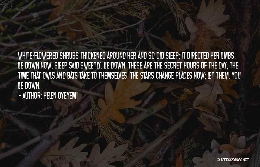 Sleep And Stars Quotes By Helen Oyeyemi