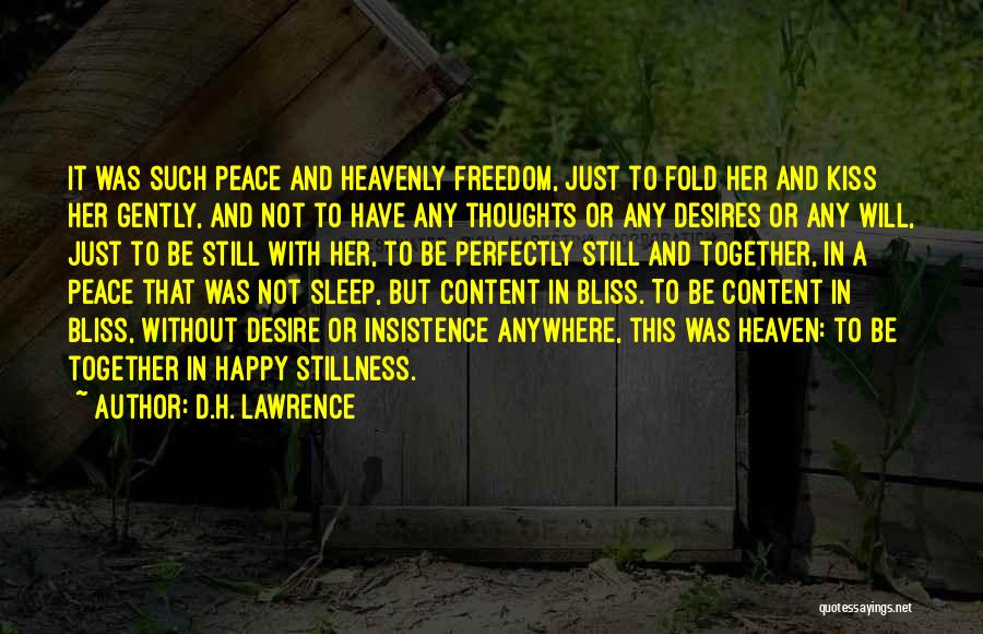 Sleep Anywhere Quotes By D.H. Lawrence