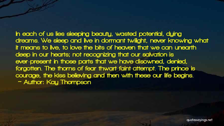 Sleep Dream Love Quotes By Kay Thompson