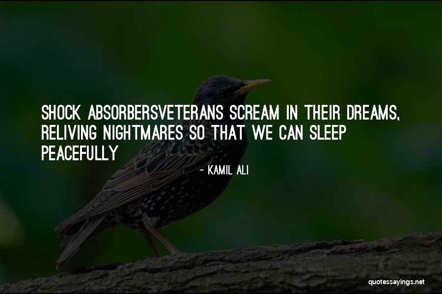 Sleep Dream Quotes By Kamil Ali