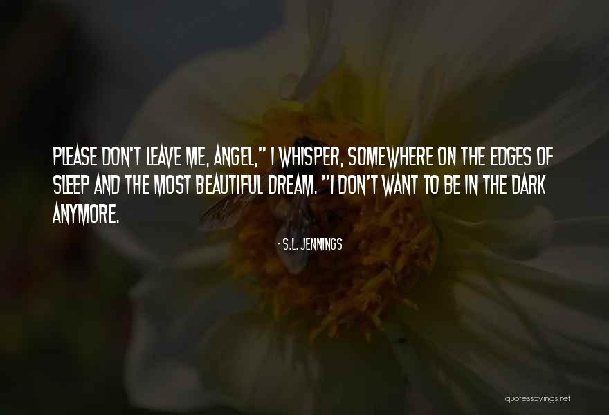 Sleep Dream Quotes By S.L. Jennings