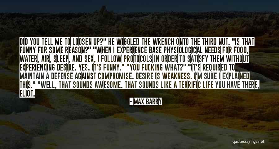 Sleep Funny Quotes By Max Barry